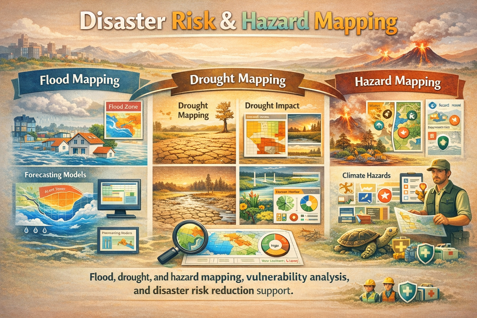 Disaster Risk & Hazard Mapping